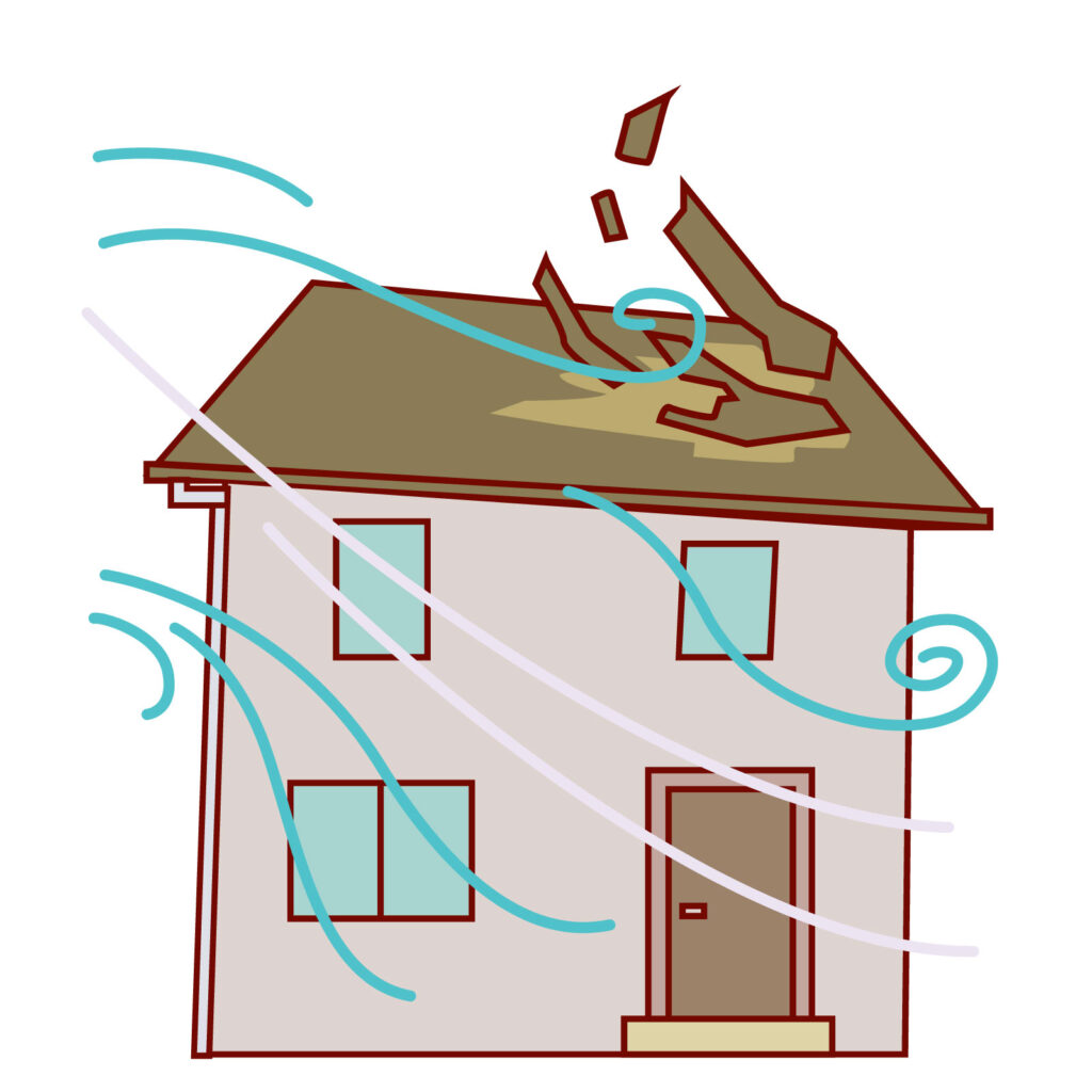 屋根の破損や雨漏りを防ぐ！台風に備えて屋根点検をしましょう