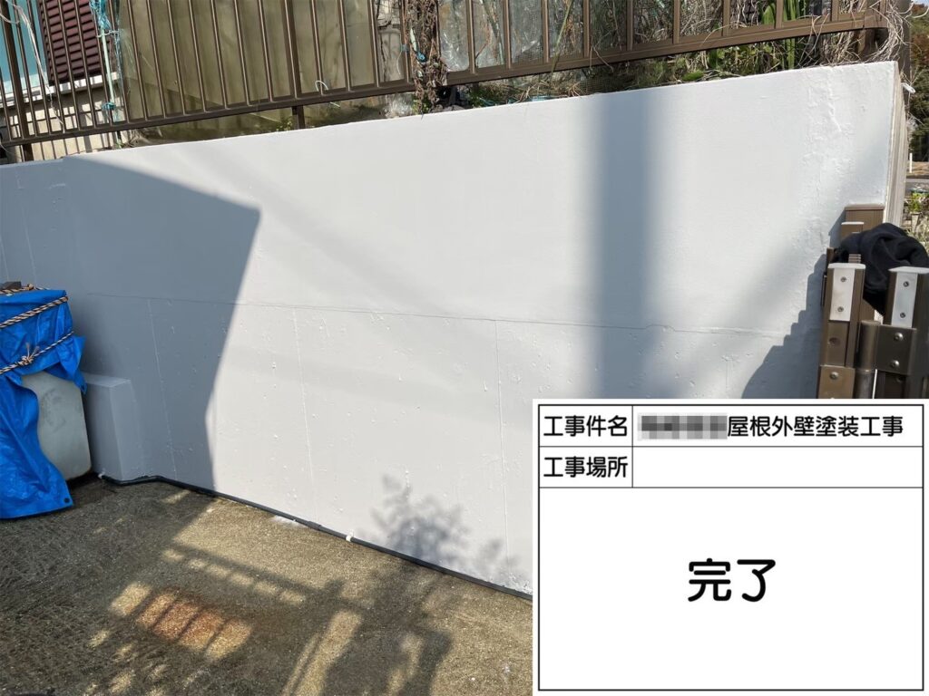 和歌山県　U様邸　外壁塗装・付帯部塗装工事　施工後