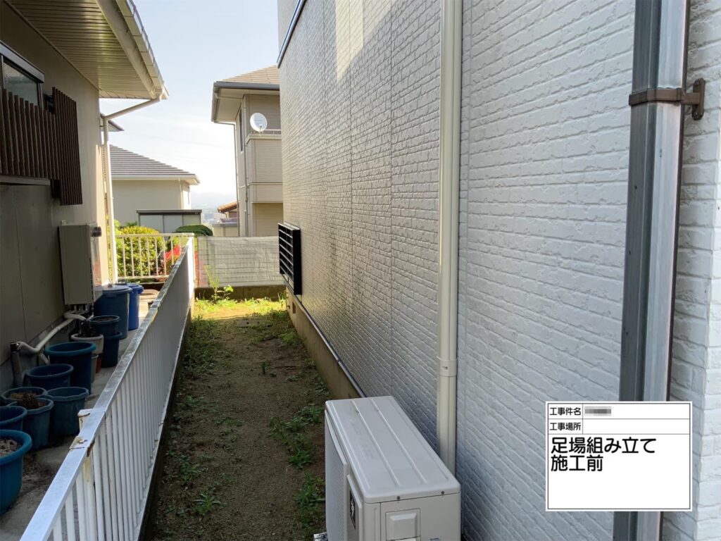 大阪府河内長野市　H様邸　屋根・外壁塗装工事　施工前