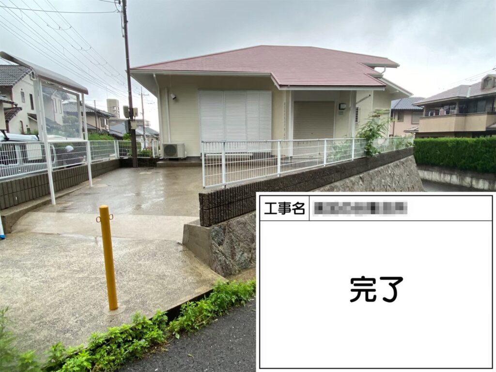 大阪府河内長野市　集会所　屋根塗装・外壁塗装工事を行わさせていただきました！