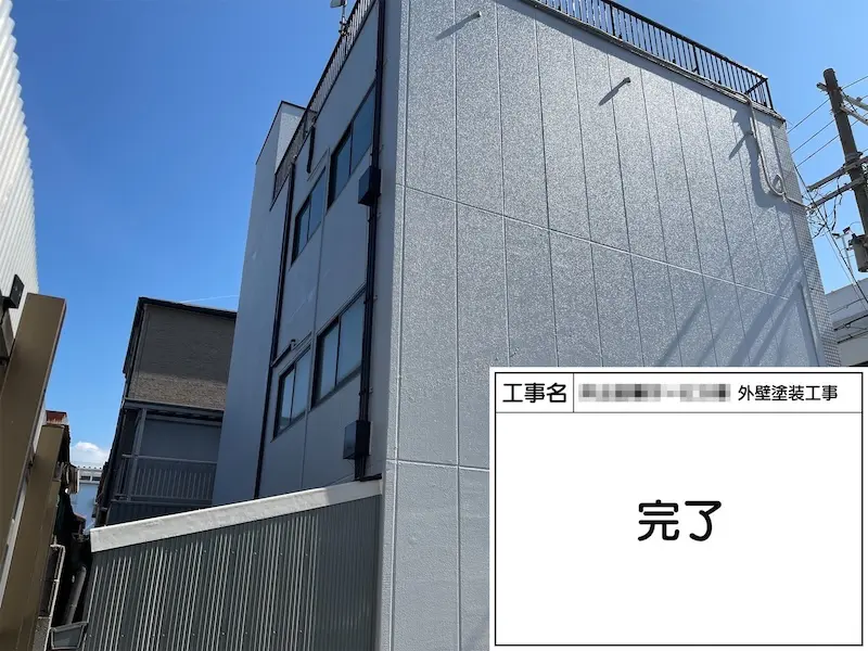 大阪府堺市 ビル 内装・外装工事「外から中までとてもきれいに仕上げてくれました。ありがとうございます」