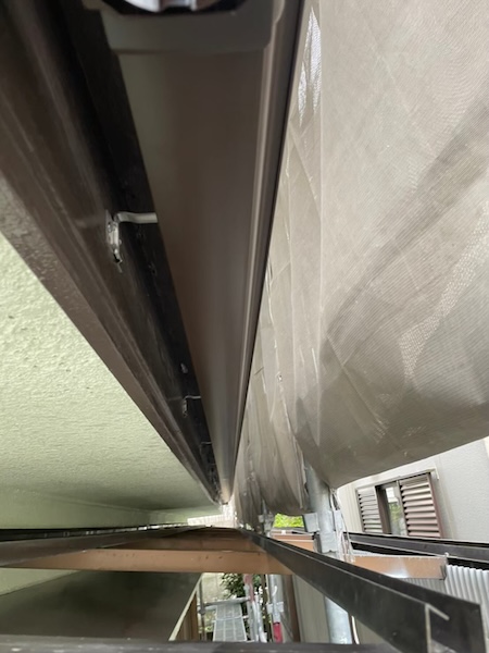 雨樋交換工事 軒樋の設置をレポート｜大阪府河内長野市美加の台