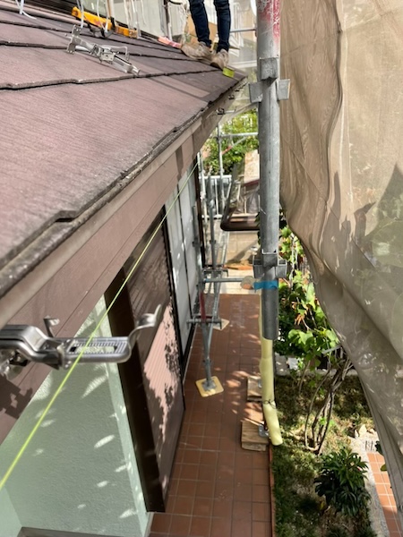 大阪府河内長野市美加の台 H様邸 外壁塗装・雨樋交換工事「全体的に丁寧に作業していただきありがとうございます。」