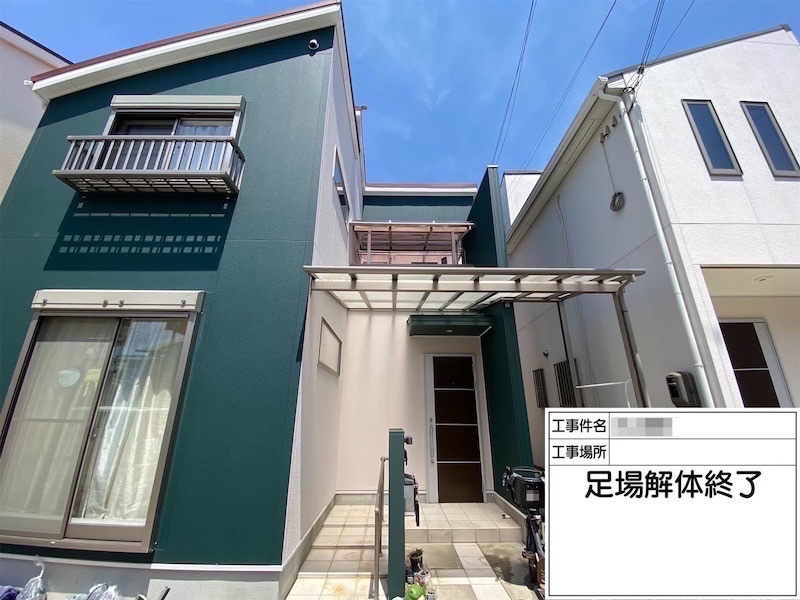 大阪府松原市丹南 I様邸 屋根カバー工事・外壁塗装工事「工事の進捗がスムーズで、こちらの希望に合わせてくれました。満足しています！」