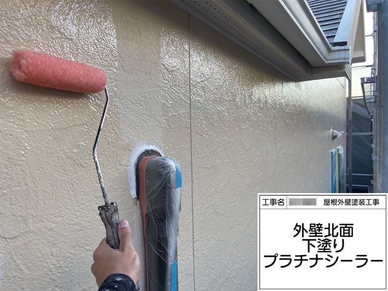 大阪府堺市 T様邸 屋根塗装・外壁塗装工事 プラチナルーフ遮熱・プラチナシリコン遮熱「丁寧に工事してくれてありがとうございます。予定通りに工事を終えられてよかったです。」